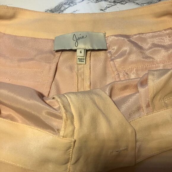 Joie Light Powder Pink Shorts 6 - Picture 5 of 11